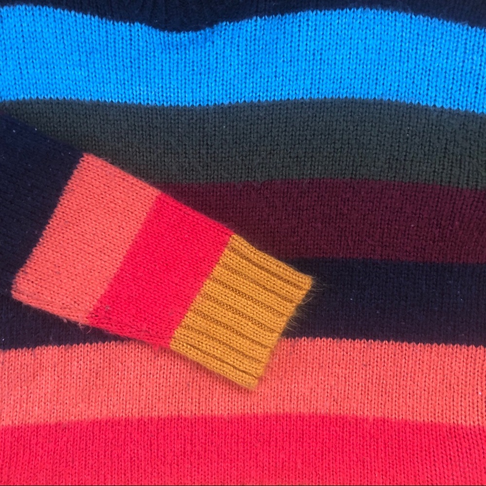 Urban Outfitters Rainbow Stripe Knit Sweater - Picture 2 of 2